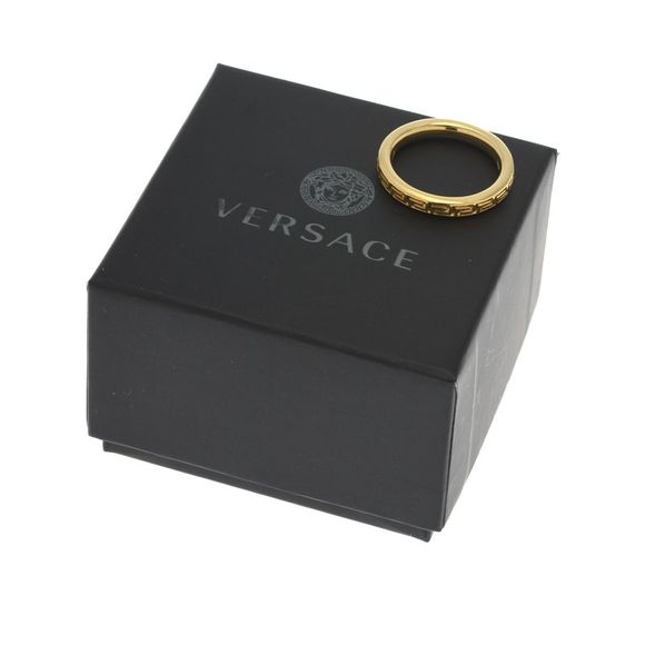 Engraved Greek Key Ring - Picture 3 of 5